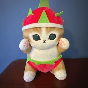 NWT 11” Mofusand dress in dragon fruit plushie